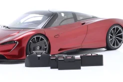 McLaren Speedtail Baujahr 2020 vulkanrot 1:18 AUTOart