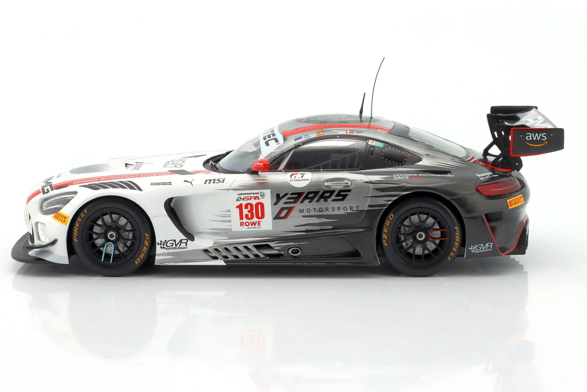 Mercedes-AMG GT3 Evo #130 24h Spa 2024 Aron, Juncadella, Vesti 1:18 Ixo