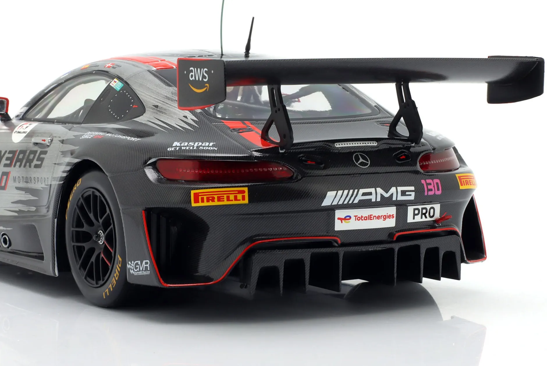 Mercedes-AMG GT3 Evo #130 24h Spa 2024 Aron, Juncadella, Vesti 1:18 Ixo