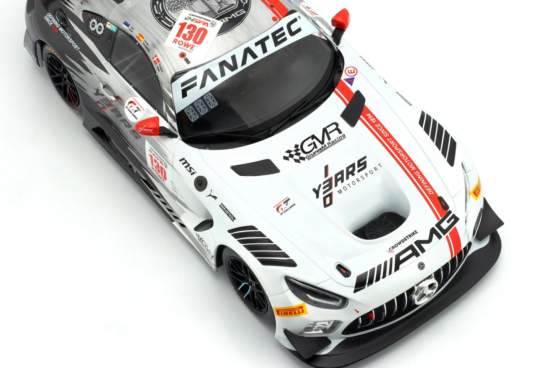 Mercedes-AMG GT3 Evo #130 24h Spa 2024 Aron, Juncadella, Vesti 1:18 Ixo