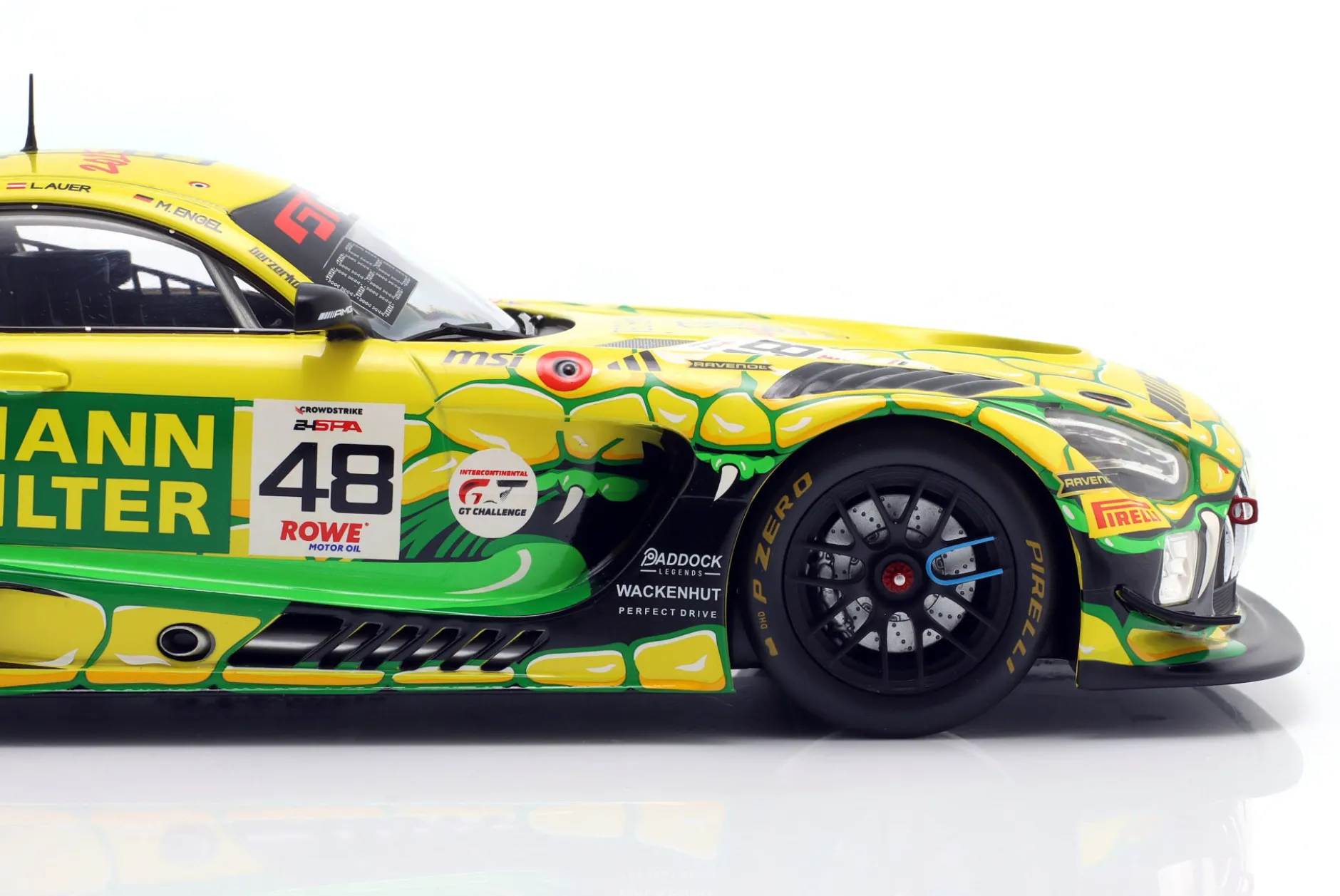 Mercedes-AMG GT3 Evo #48 24h Spa 2025 Winward Racing Mamba 1:18 Ixo
