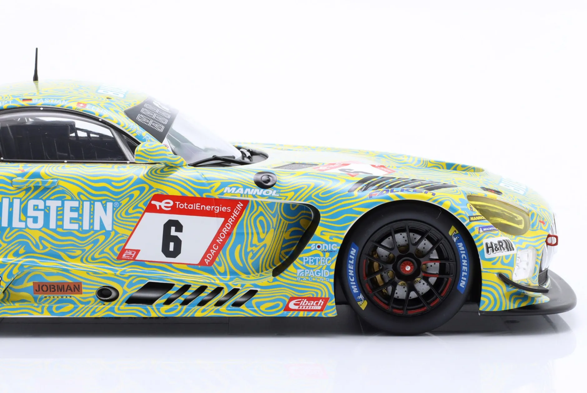 Mercedes-AMG GT3 Evo #6 Qualifikation 24h Nürburgring 2022 1:18 Ixo