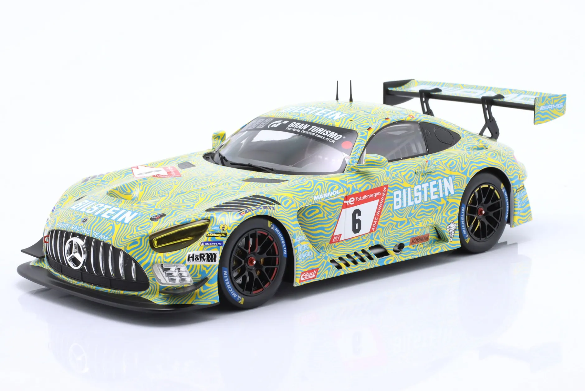 Mercedes-AMG GT3 Evo #6 Qualifikation 24h Nürburgring 2022 1:18 Ixo