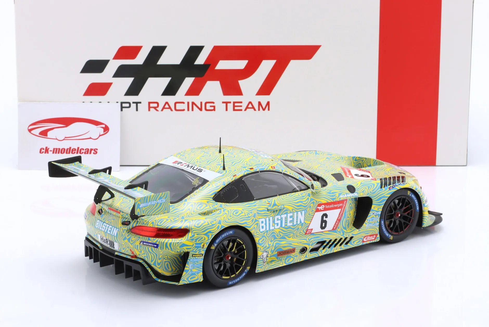 Mercedes-AMG GT3 Evo #6 Qualifikation 24h Nürburgring 2022 1:18 Ixo