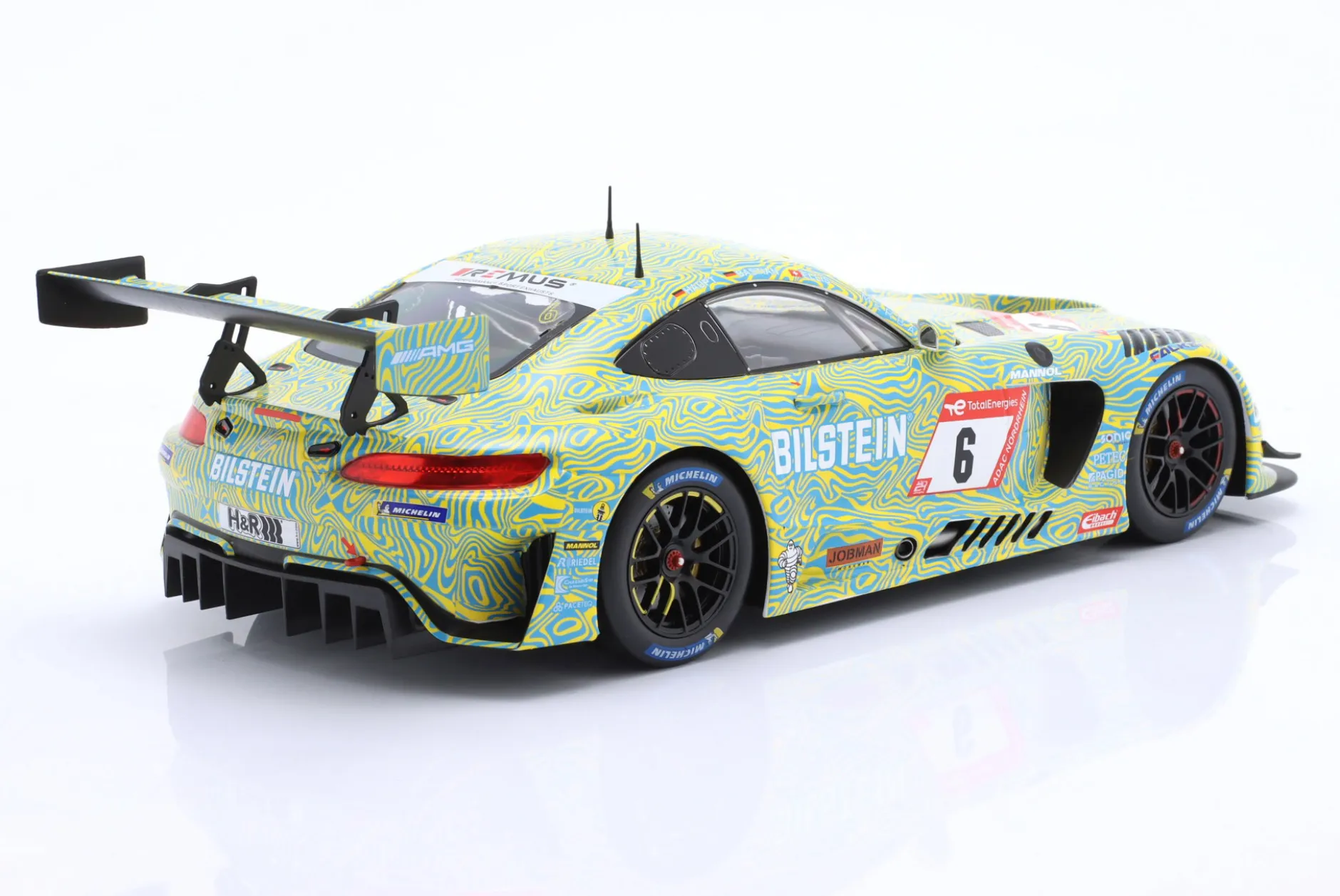 Mercedes-AMG GT3 Evo #6 Qualifikation 24h Nürburgring 2022 1:18 Ixo