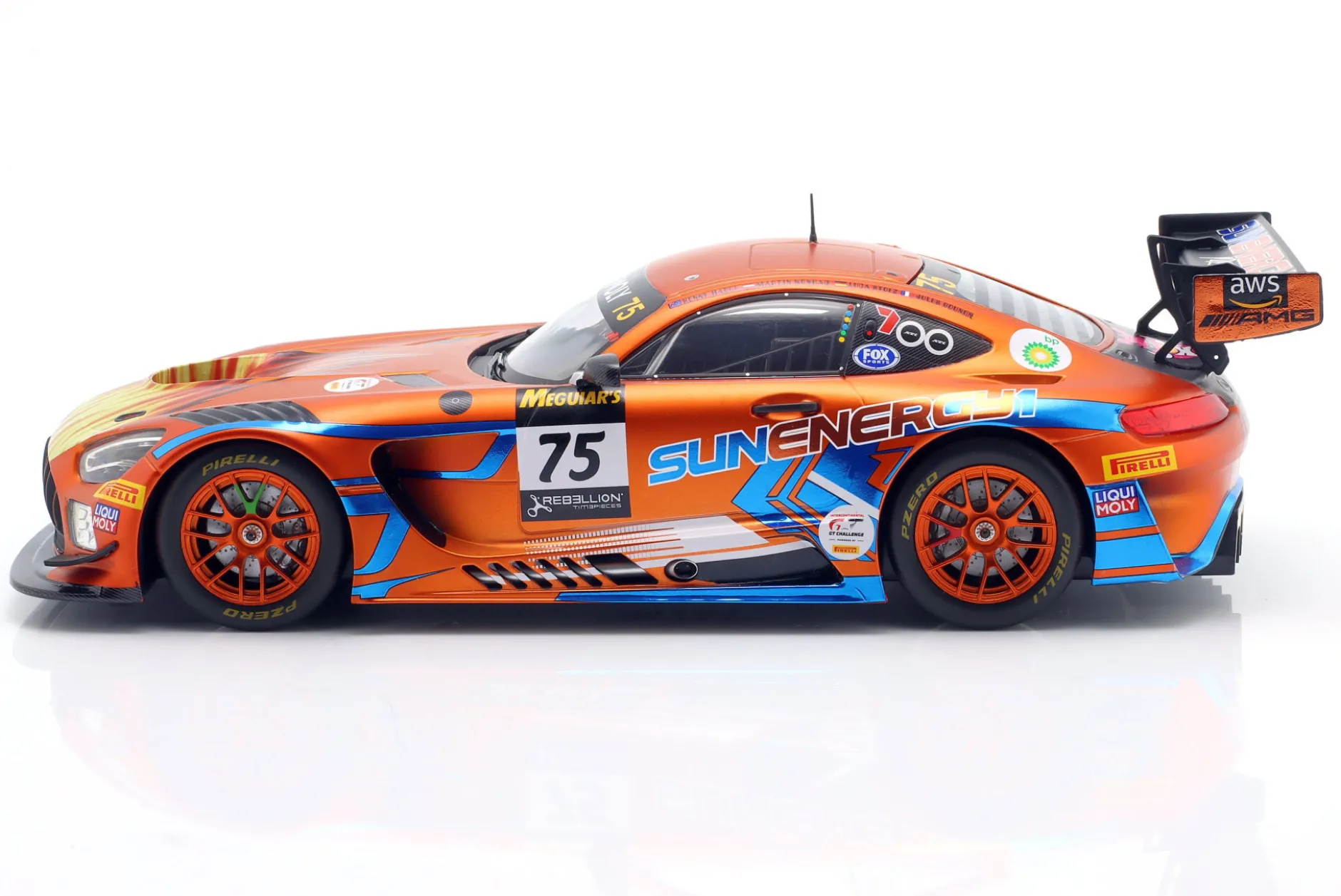 Mercedes-AMG GT3 Evo #75 Sieger 12h Bathurst 2022 SunEnergy1 1:18 Ixo