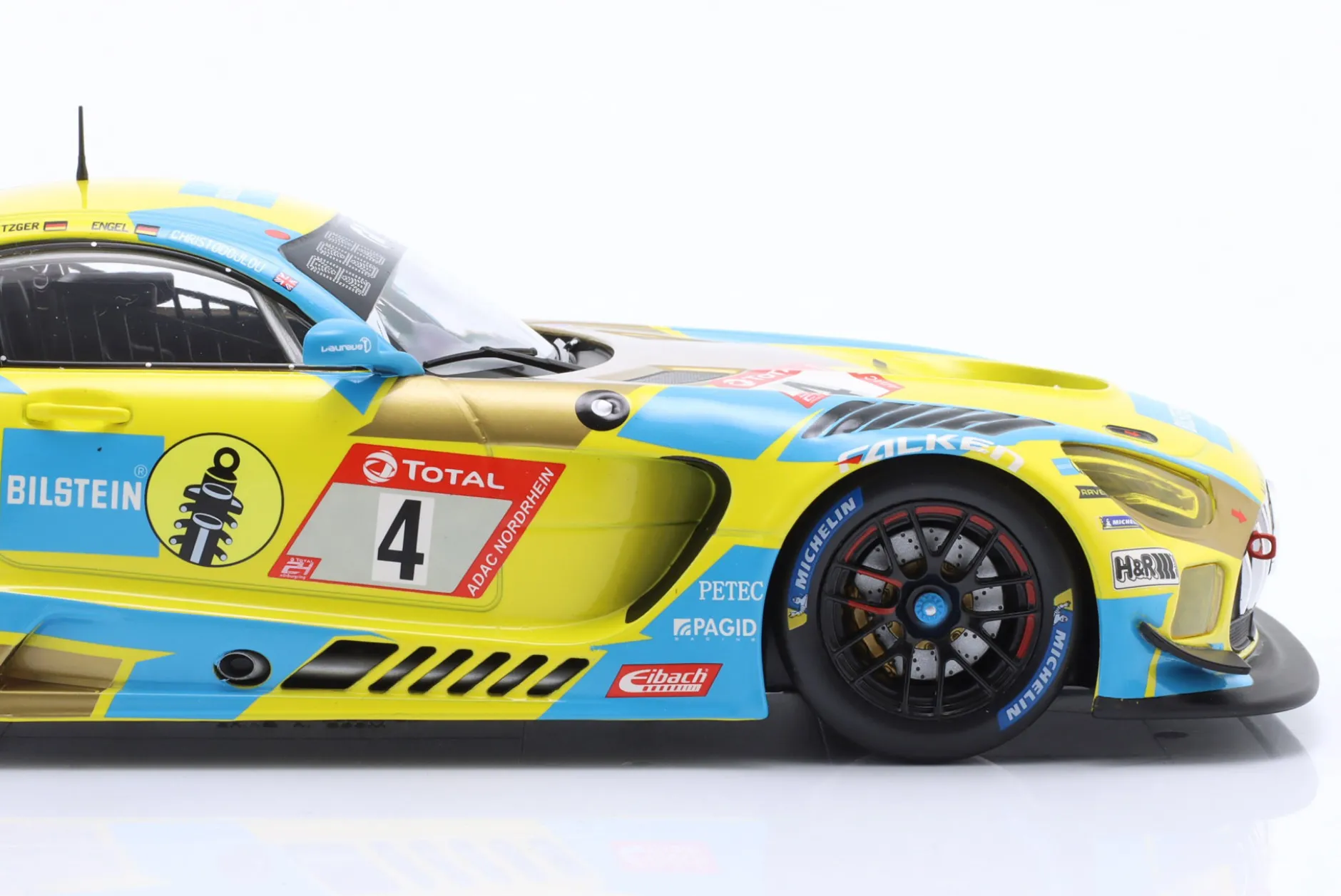 Mercedes-AMG GT3 #4 24h Nürburgring 2021 Mercedes-AMG Team HRT 1:18 Ixo