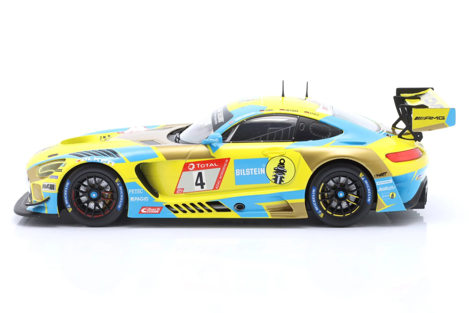 Mercedes-AMG GT3 #4 24h Nürburgring 2021 Mercedes-AMG Team HRT 1:18 Ixo