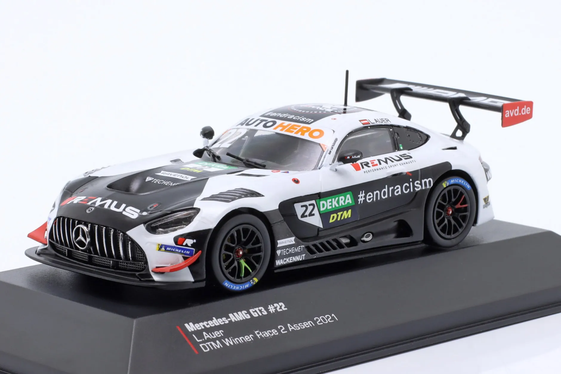 Mercedes-AMG GT3 # 22 Sieger Assen DTM 2021 Lucas Auer 1:43 Ixo