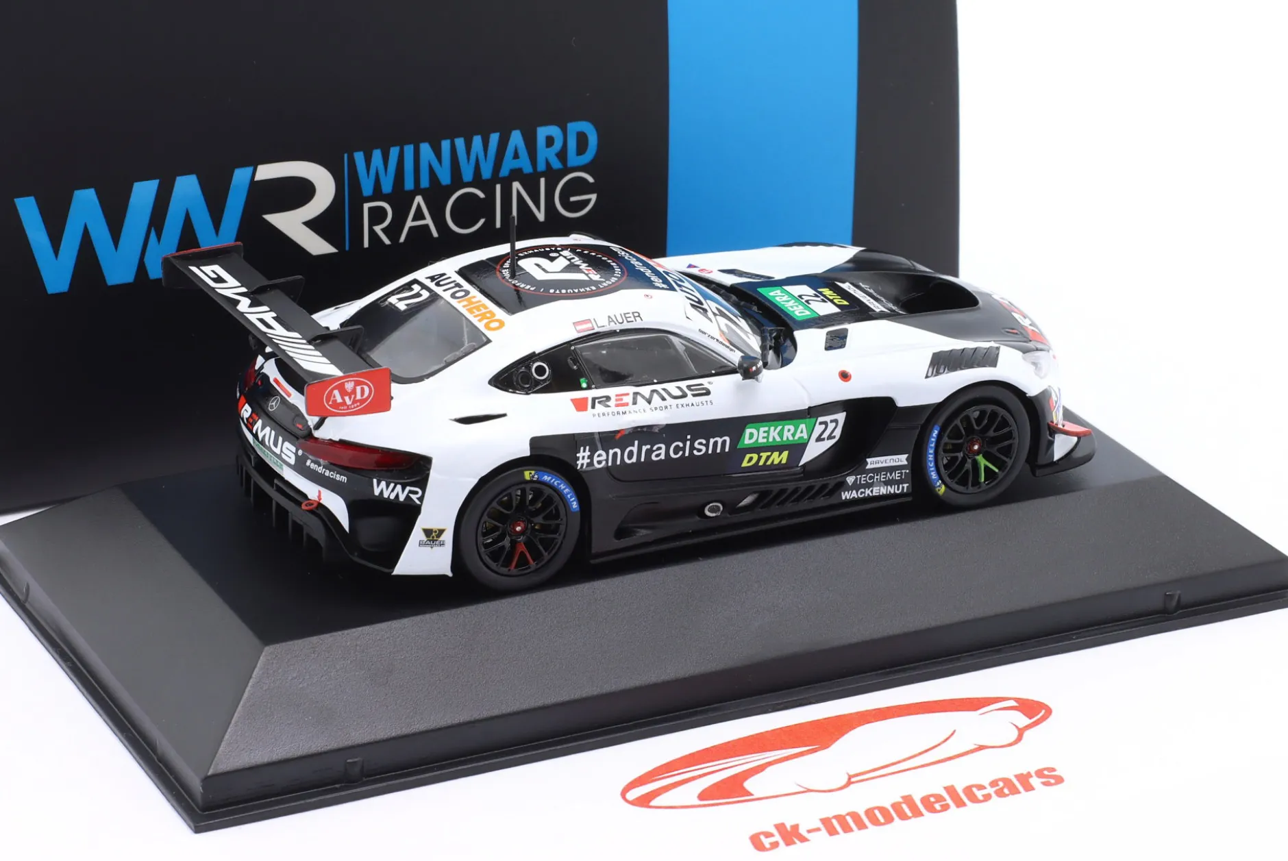 Mercedes-AMG GT3 # 22 Sieger Assen DTM 2021 Lucas Auer 1:43 Ixo