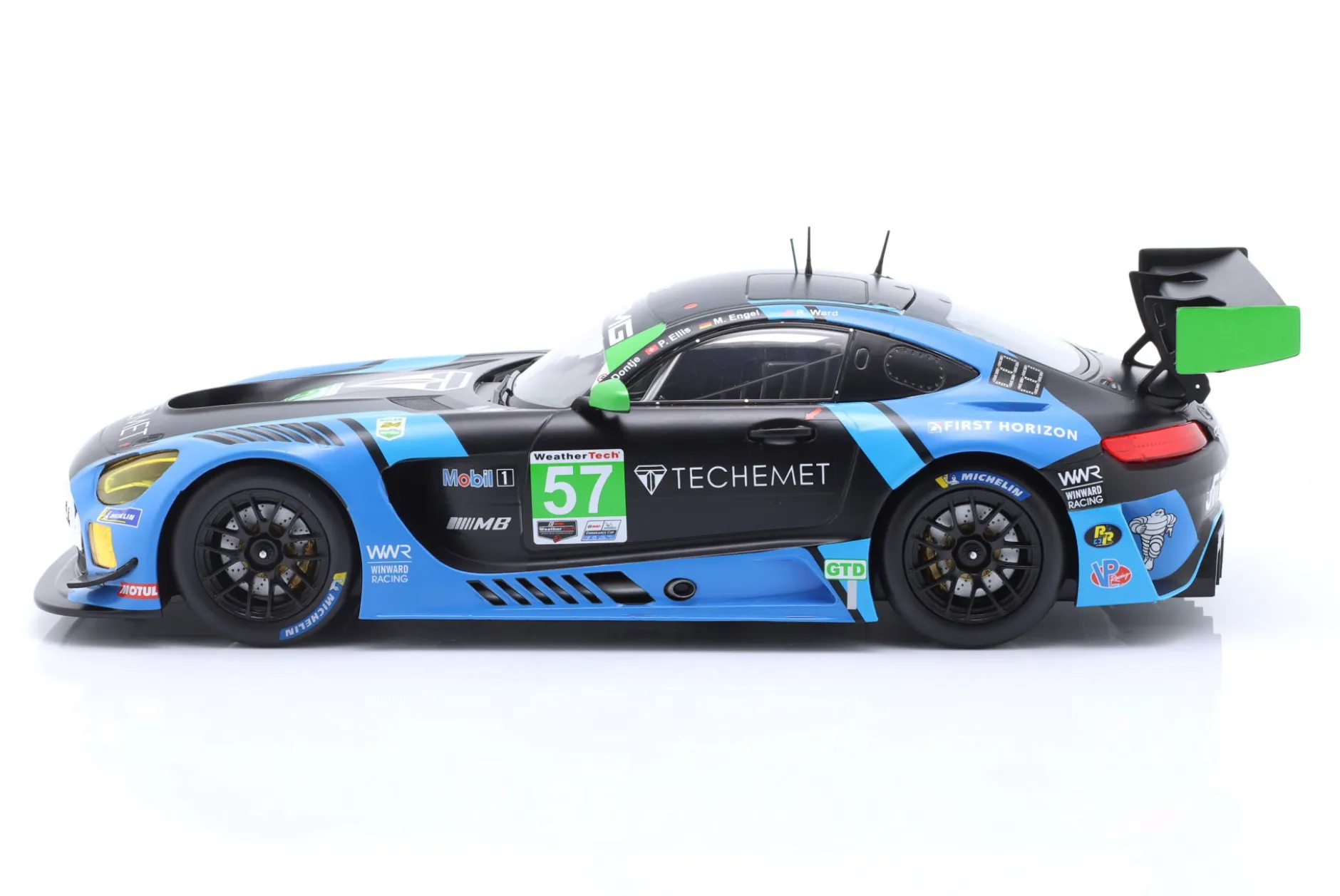 Mercedes-AMG GT3 #57 Sieger GTD-Klasse 24h Daytona 2021 Winward Racing 1:18 Ixo