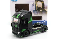 Mercedes-Benz Actros R5 Italian Collection Sattelzugmaschine 2021 schwarz / grün 1:24 Solido