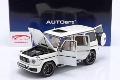 Mercedes-Benz AMG G63 Baujahr 2019 brilliantweiß metallic 1:18 AUTOart