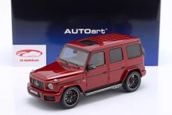 Mercedes-Benz AMG G63 Baujahr 2019 rot metallic 1:18 AUTOart