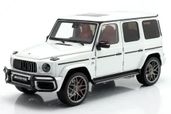 Mercedes-Benz AMG G63 (W463) Edition 55 Baujahr 2022 Opalit weiß 1:18 Almost Real
