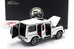 Mercedes-Benz AMG G63 (W463) Edition 55 Baujahr 2022 Opalit weiß 1:18 Almost Real