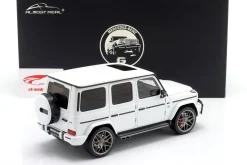 Mercedes-Benz AMG G63 (W463) Edition 55 Baujahr 2022 Opalit weiß 1:18 Almost Real