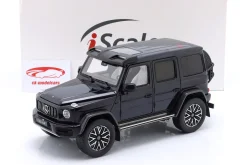 Mercedes-Benz AMG G63 (W463) 4x4 2022 dunkelblau 1:18 iScale