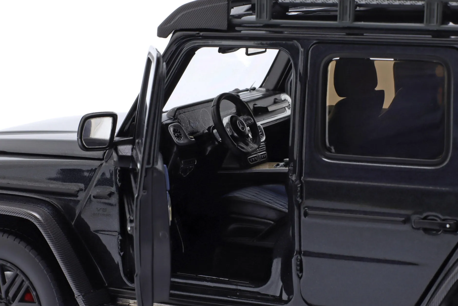 Mercedes-Benz AMG G63 (W463) 4x4 2022 magnetitschwarz metallic 1:18 iScale