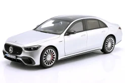 Mercedes-Benz AMG S 63 E Performance Baujahr 2022 hightechsilber 1:18 NZG