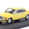 Mercedes-Benz 230CE (W123) Baujahr 1976 gelb 1:43 Minichamps