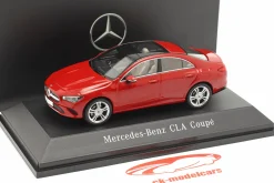 Mercedes-Benz CLA Coupe (C118) Baujahr 2019 jupiterrot 1:43 Spark