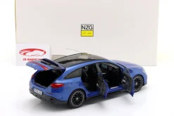 Mercedes-Benz CLA Shooting Brake EQ (X174) Baujahr 2025 blau metallic 1:18 NZG