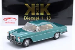 Mercedes-Benz 280C/8 (W114) Coupe Baujahr 1969 grün metallic 1:18 KK-Scale