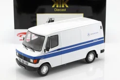 Mercedes-Benz 208 D Kastenwagen Mercedes Service 1988 weiß / blau 1:18 KK-Scale