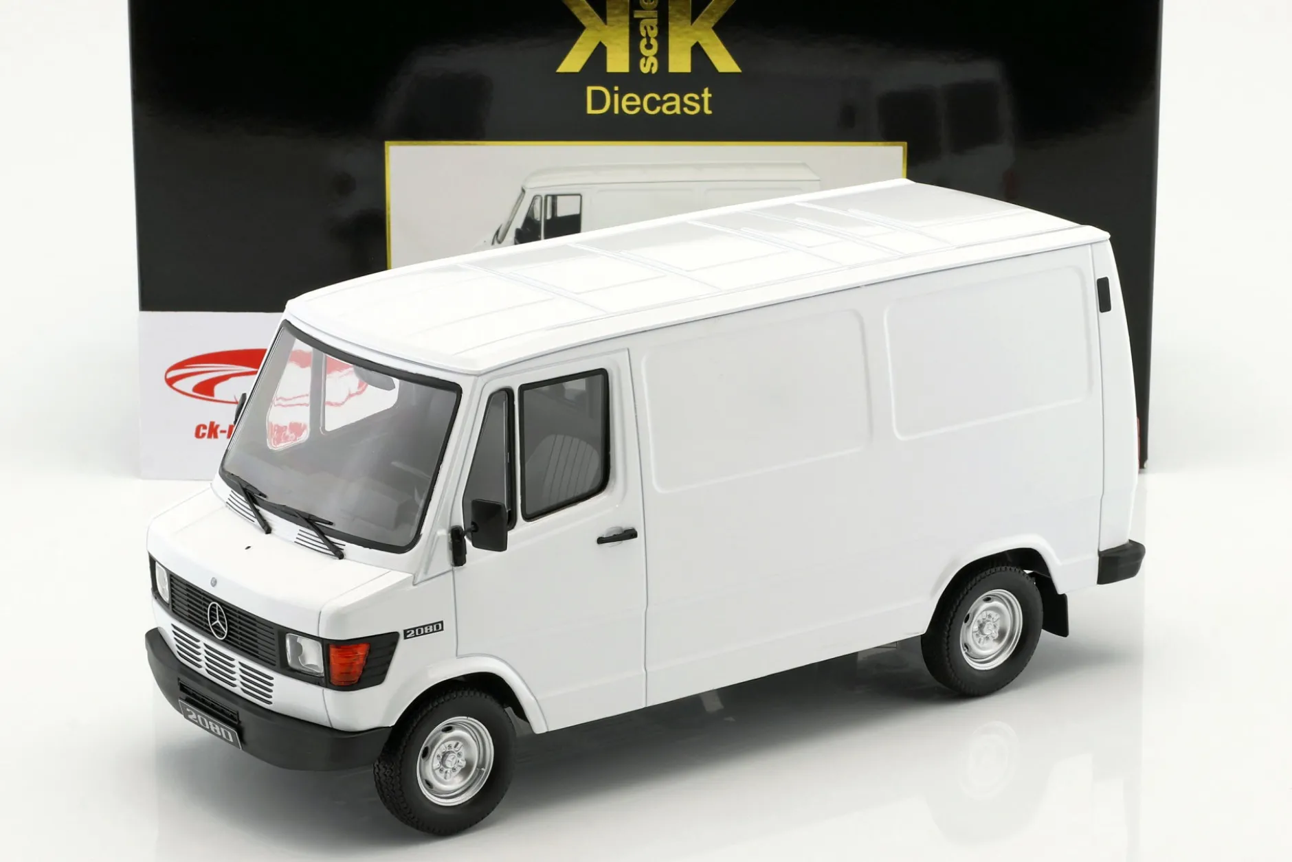 Mercedes-Benz 208 D Transporter Baujahr 1988 weiß 1:18 KK-Scale