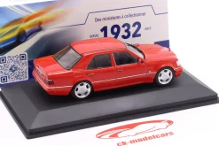 Mercedes-Benz E60 AMG auf Basis W124 E500 1994 signalrot 1:43 Solido