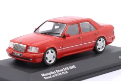 Mercedes-Benz E60 AMG auf Basis W124 E500 1994 signalrot 1:43 Solido