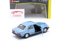 Mercedes-Benz 190E 2.6 Baujahr 1987 diamantblau 1:24 Bburago