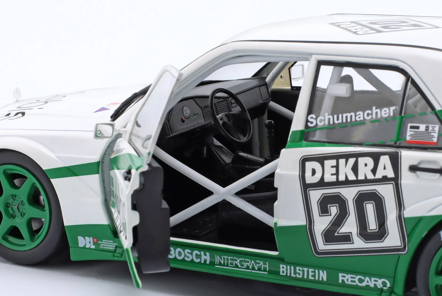 Mercedes-Benz 190E 2.5-16 Evo II #20 DTM 1991 Michael Schumacher 1:18 WERK83