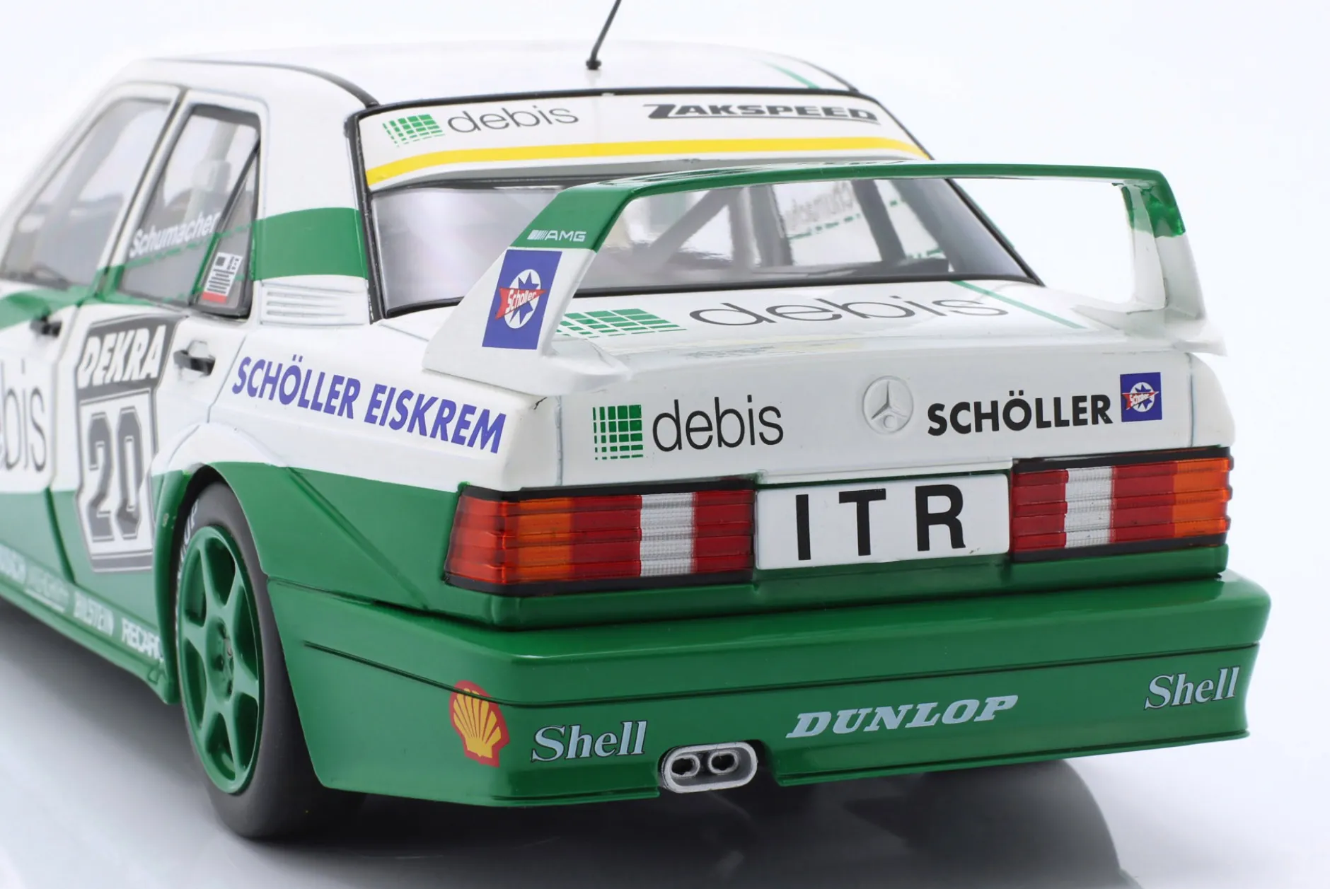 Mercedes-Benz 190E 2.5-16 Evo II #20 DTM 1991 Michael Schumacher 1:18 WERK83