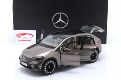 Mercedes-Benz EQE SUV (X294) Baujahr 2023 samtbraun metallic 1:18 NZG