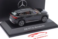 Mercedes-Benz EQE SUV (X294) Baujahr 2023 obsidianschwarz 1:43 Spark