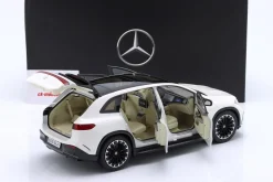 Mercedes-Benz EQS SUV (X296) Baujahr 2022 diamantweiß 1:18 NZG