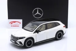 Mercedes-Benz EQS SUV (X296) Baujahr 2022 diamantweiß 1:18 NZG