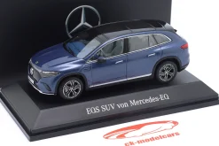 Mercedes-Benz EQS (X296) solidathblau 1:43 Spark