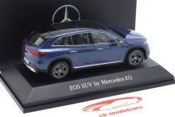 Mercedes-Benz EQS (X296) solidathblau 1:43 Spark