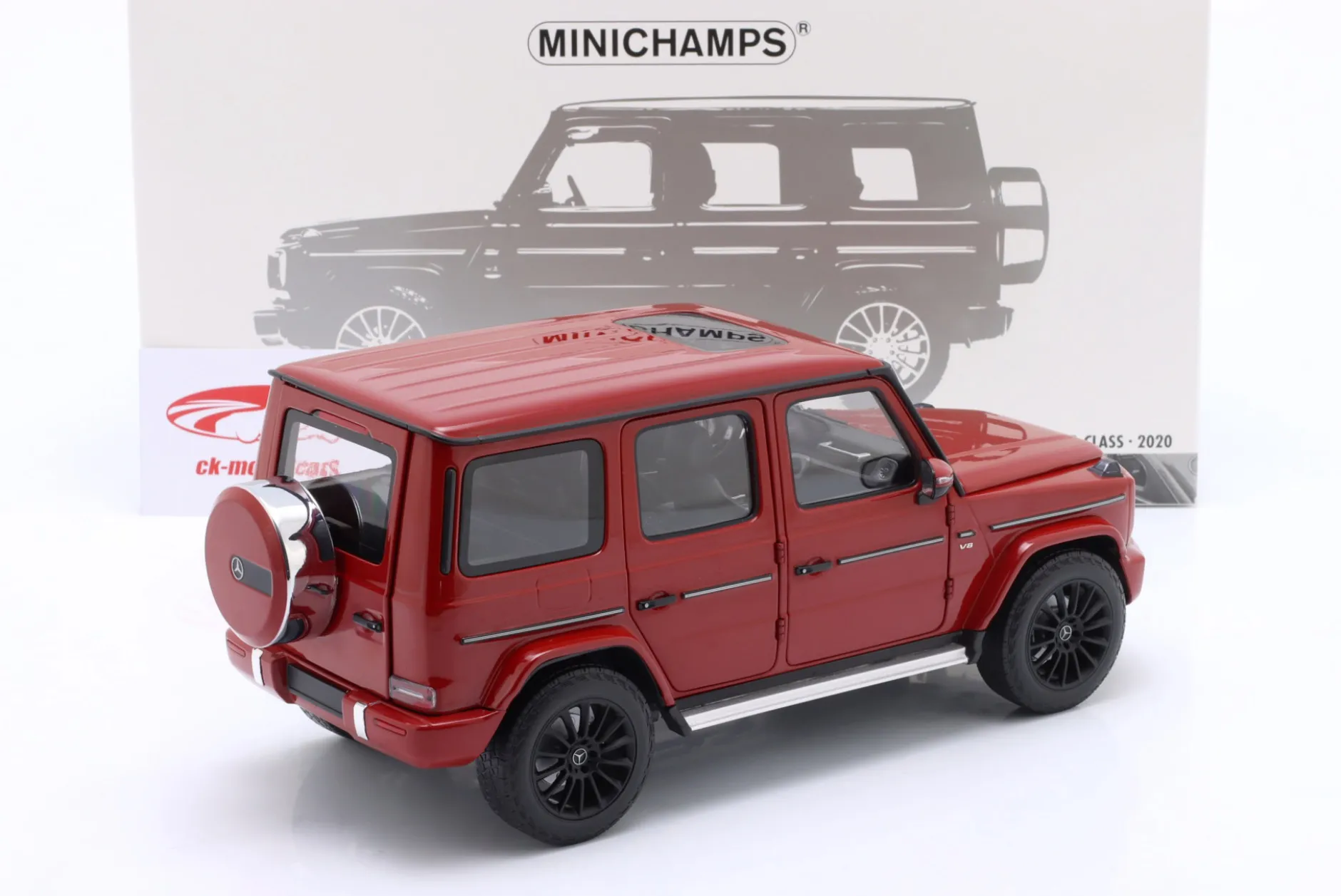 Mercedes-Benz G-Klasse (W463) Baujahr 2020 rot 1:18 Minichamps