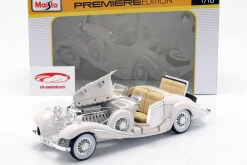 Mercedes Benz 500 K Specialroadster Bj. 1936 weiß 1:18 Maisto