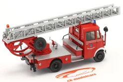 Mercedes-Benz L319 Feuerwehr Walsrode mit Drehleiter rot 1:43 Altaya