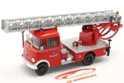 Mercedes-Benz L319 Feuerwehr Walsrode mit Drehleiter rot 1:43 Altaya