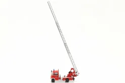 Mercedes-Benz L319 Feuerwehr Walsrode mit Drehleiter rot 1:43 Altaya
