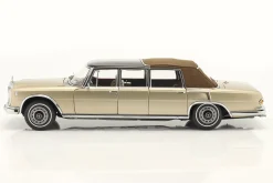 Mercedes-Benz 600 Pullman Landaulet (W100) 1965-81 beige / braun 1:18 CMC