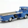 Mercedes-Benz Renntransporter Das blaue Wunder Baujahr 1955 blau 1:18 WERK83