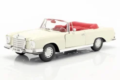 Mercedes-Benz 280 SE Baujahr 1967 cremeweiß 1:18 Maisto