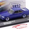 Mercedes-Benz 560 SEC AMG Widebody linarit blau 1:43 Solido